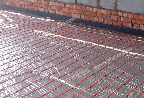 烏魯木齊頭屯河區(qū)某售樓中心電地暖安裝圖