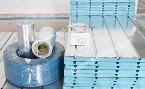 電地暖安裝材料進(jìn)場(chǎng)圖