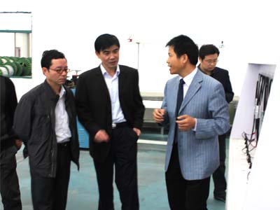 參觀電伴熱產(chǎn)品測(cè)試