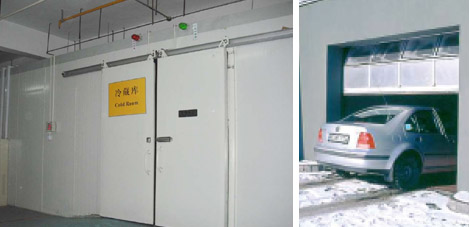 冷庫(kù)和車庫(kù)大門(mén)發(fā)熱電纜電地暖安裝圖