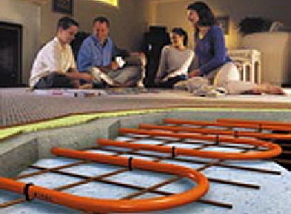 發(fā)熱電纜電地暖圖