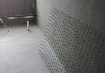 墻面安裝固定發(fā)熱電纜的鋼絲網(wǎng)