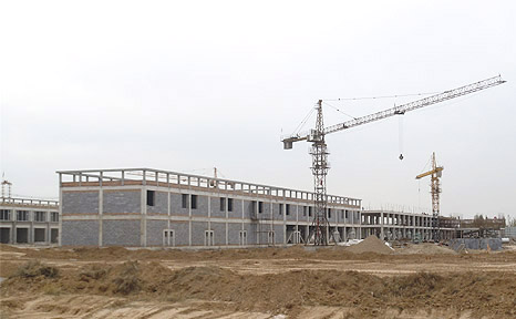 電地暖施工現(xiàn)場(chǎng)