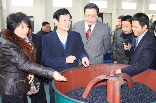 參觀電伴熱生產(chǎn)車間